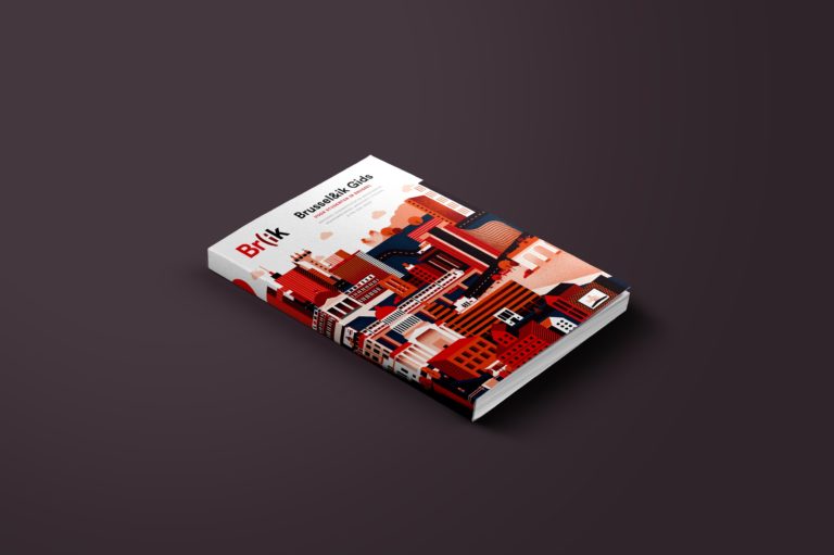 city guide design, graphic design Antwerpen, cover design, cover illustration, print design, lay-out.